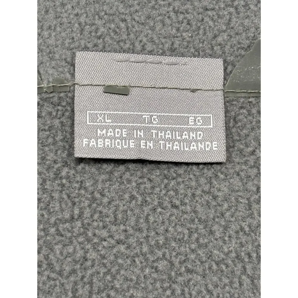 VTG Y2K Nike Technical Parka Jacket Grey‎ Red Size XL Center Swoosh Style